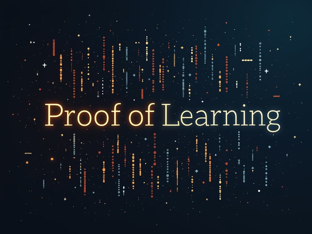 Proof of Learning